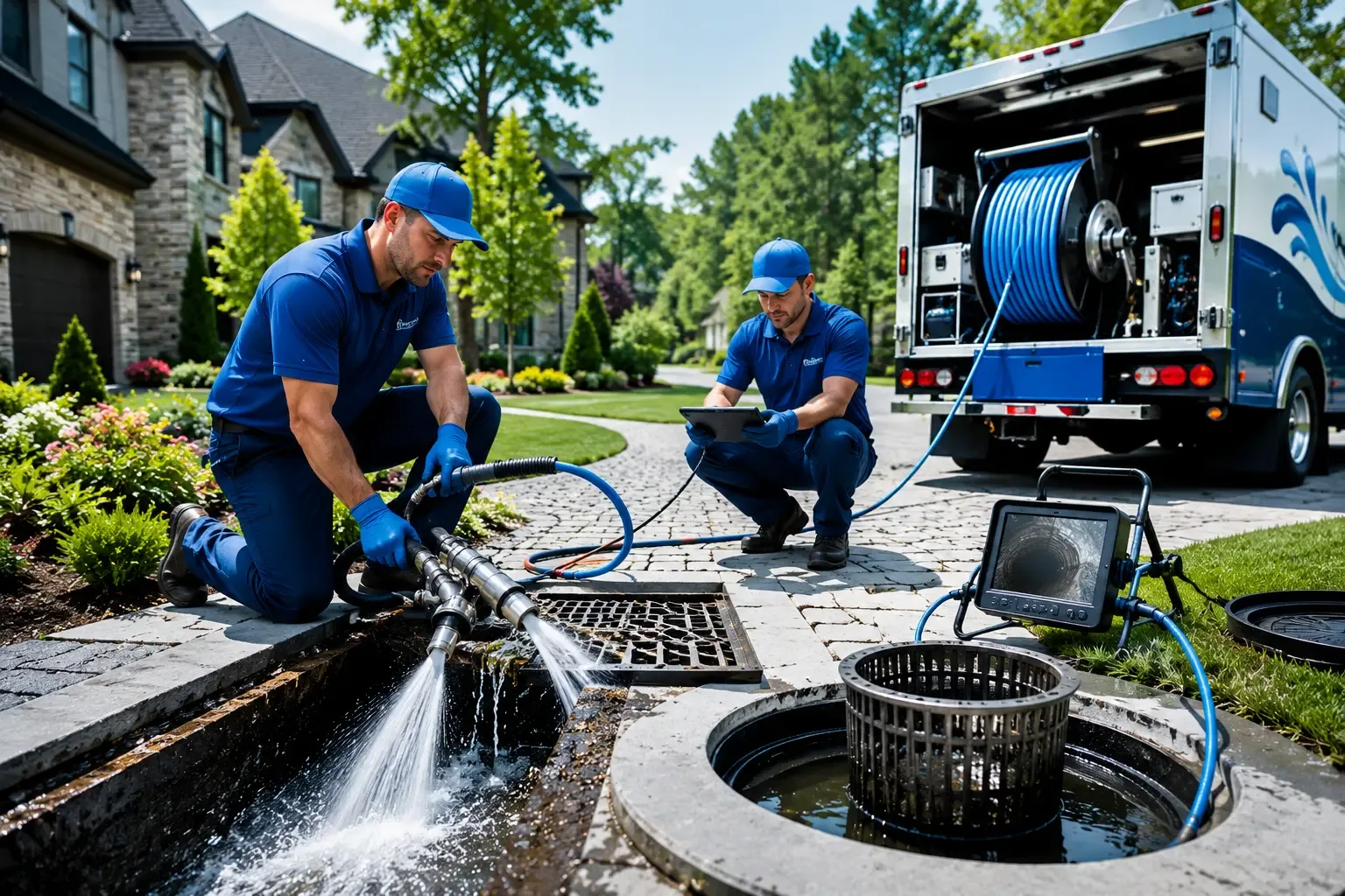 Local outdoor drain cleaning professionals in Scotts, MI